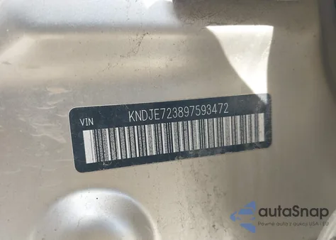 2009 Kia Sportage Lx V6 из США, поврежденный, VIN KNDJE723897593472